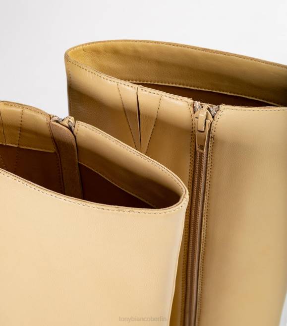 kniehohe Stiefel| de Tony Bianco Frauen Havanna-Kalbsstiefel Butternappa 4624456